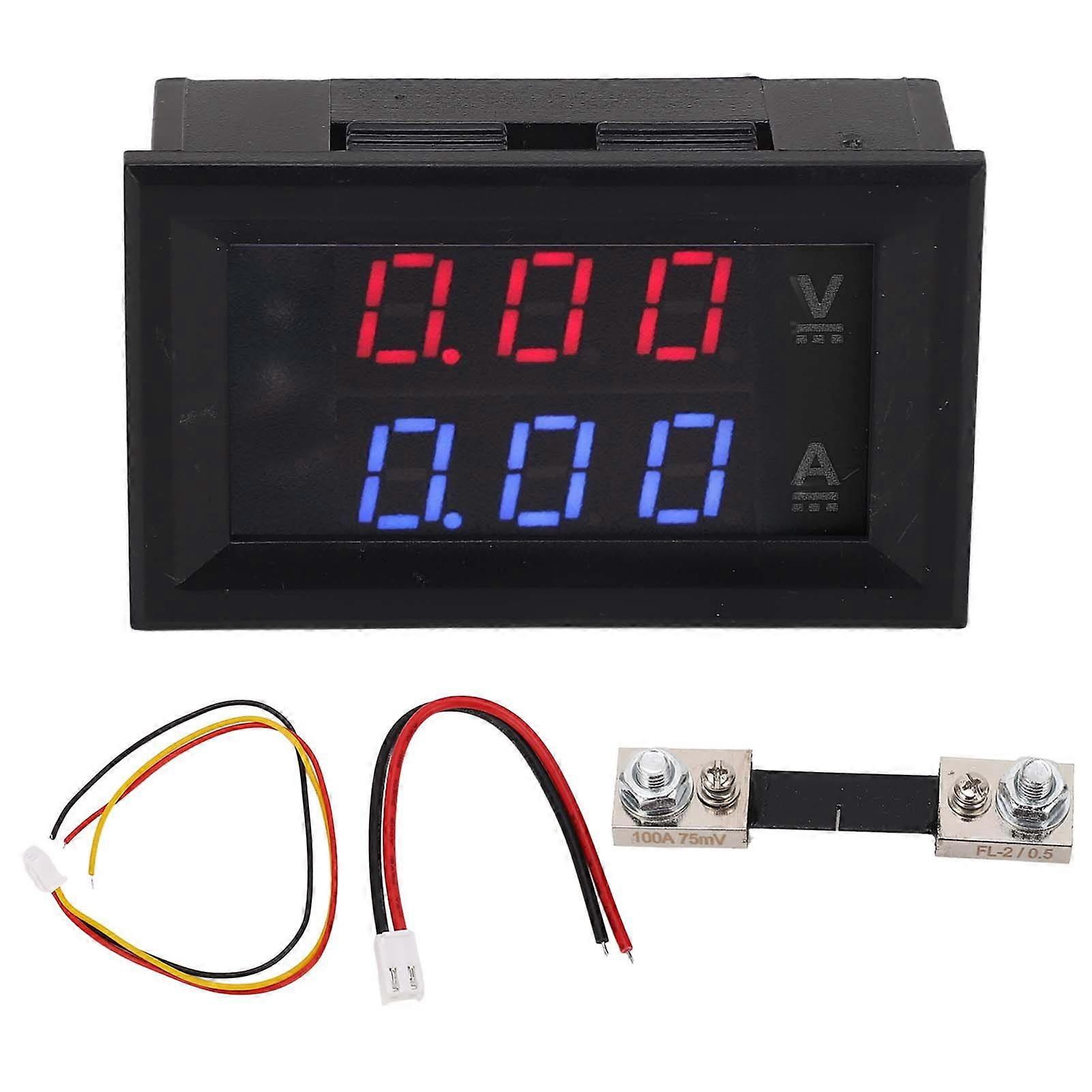 2025 Senaste modellen Spänningsströmmätare Digital Voltmeter Ammeter Volt Tester