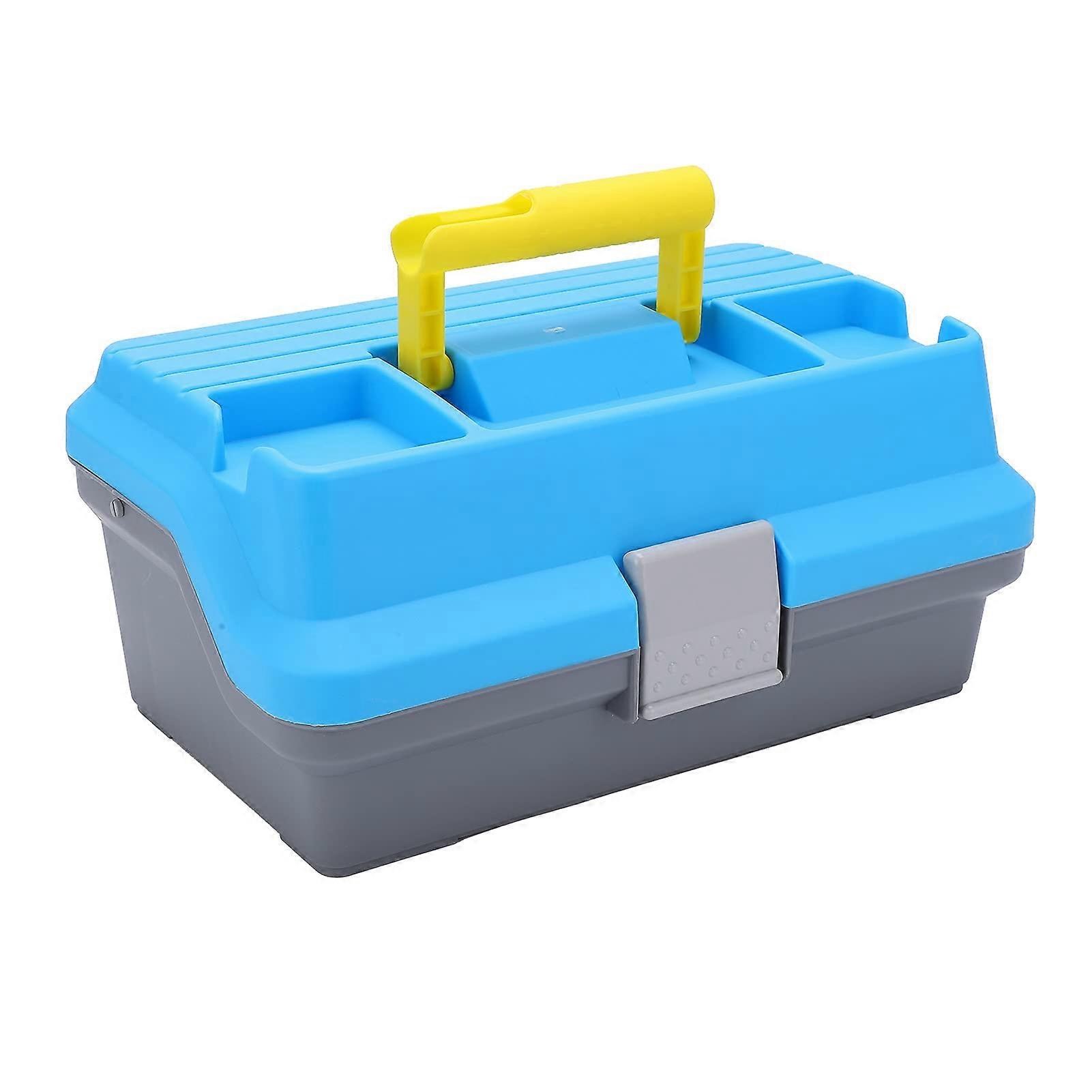 Multifunctional Fishing Box, Tackle Box, ThreeLayer Storage ABS