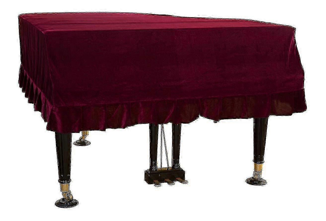 Copertura antiscivolo in velluto per pianoforte a coda antistatica resistente alla cenere