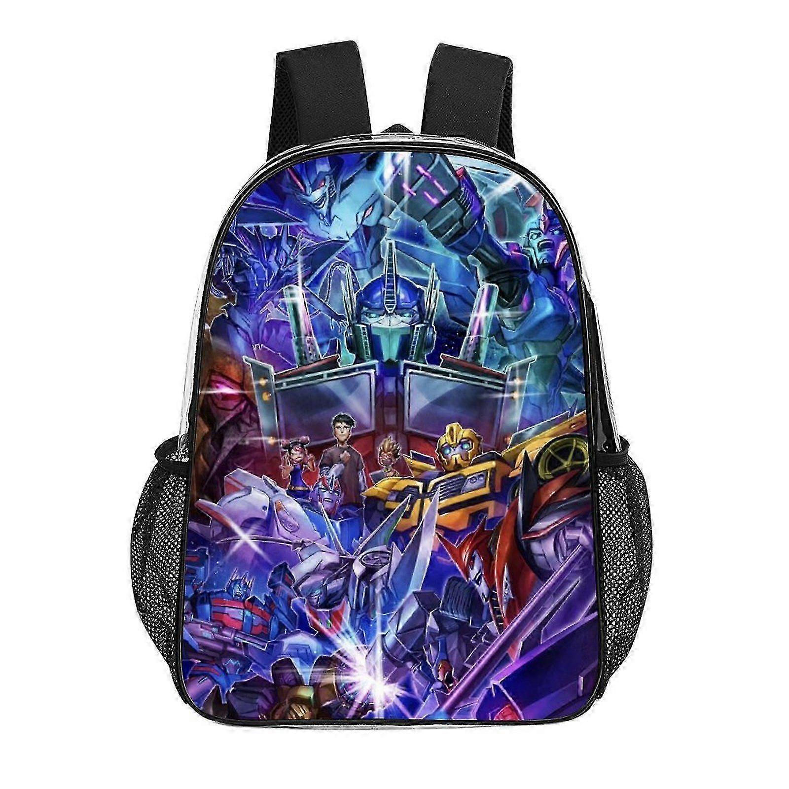 User-Friendly Transparent Swim Bag Suitable for Transformers, Clear PVC Waterproof School Backpack Rucksack