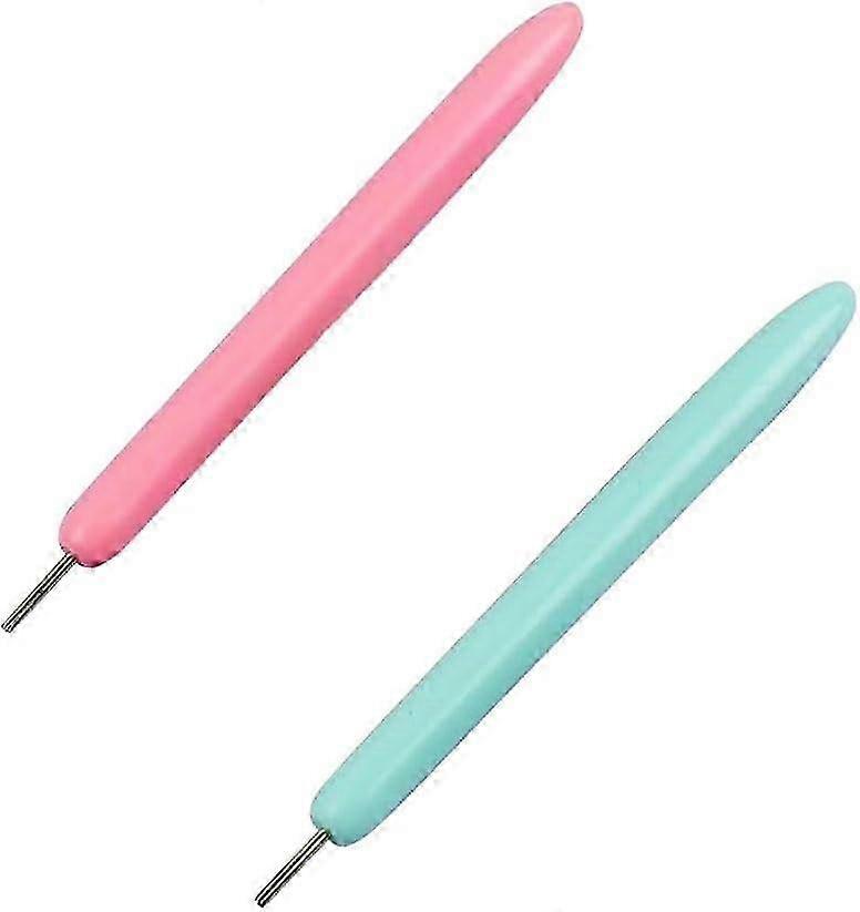 Origami Paper Quilling Tools Set, 2 Pcs Handmade Rolling Needle Pens for Curling and Crafting, Multifunctional Paper Rolling Pens for Quilli