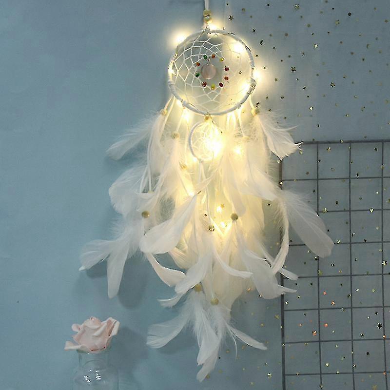 Romantic Dream Catcher with LED Lighting Suitable for Bedroom Decor