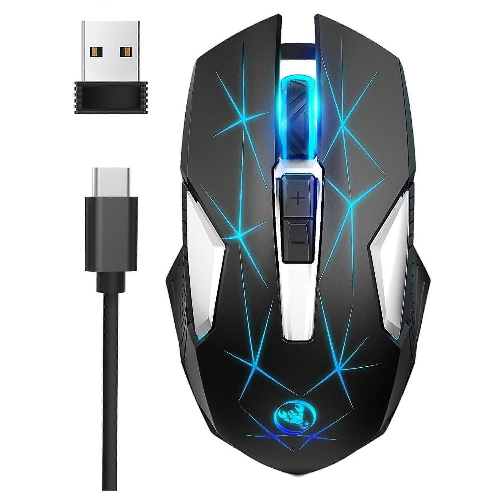 Mouse-uri pentru jocuri PC Lumini LED colorate 3 DPI