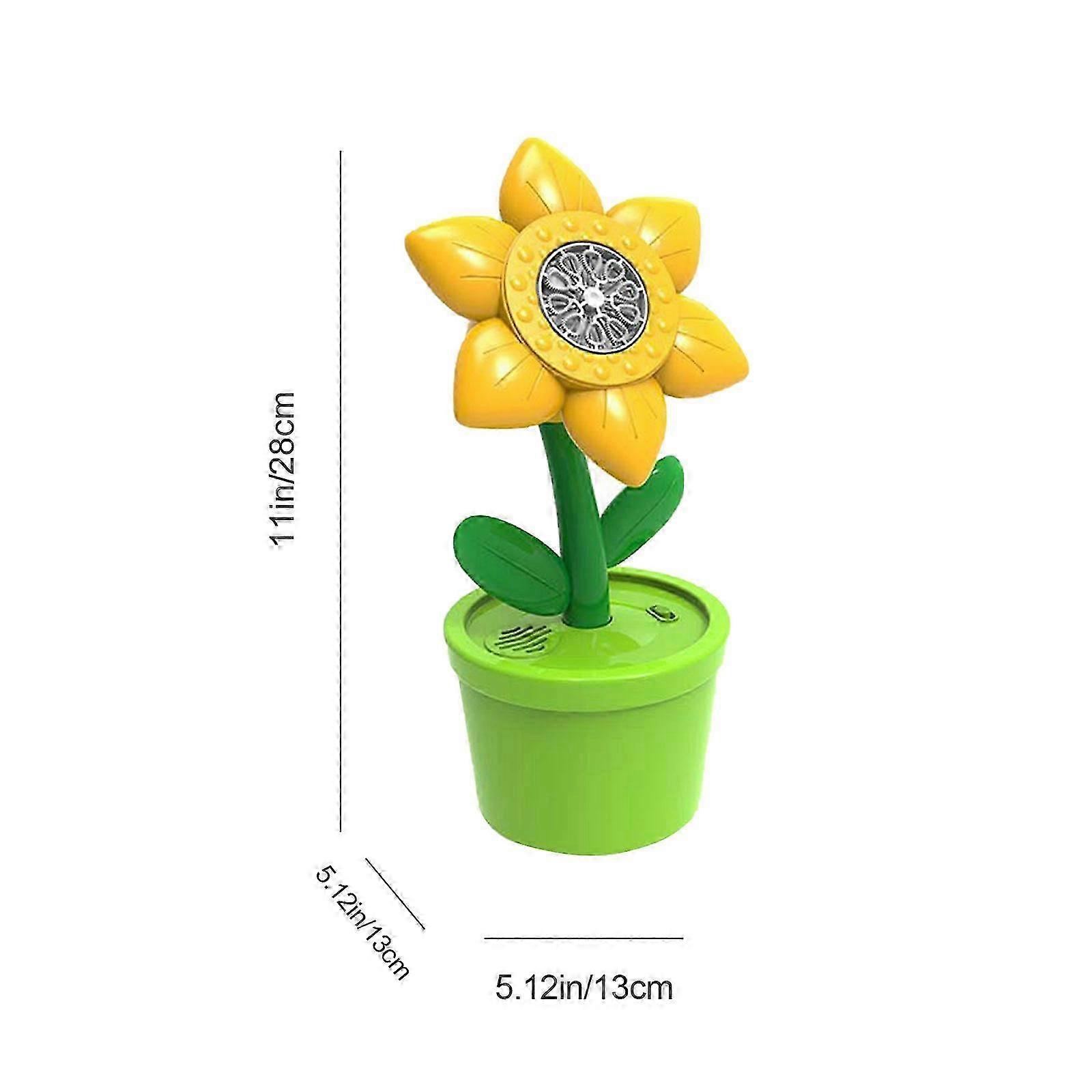 Kids Flower Bubble Machine with Lights & Music 2025