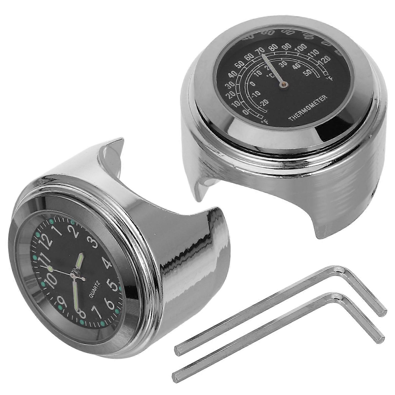 Aluminum Alloy Handlebar Clock Built for Endurance