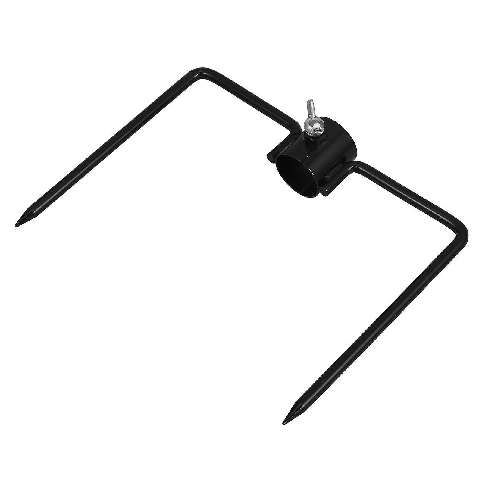 Adjustable Metal Pole Stand, Suitable for Fishing and Umbrella Setups