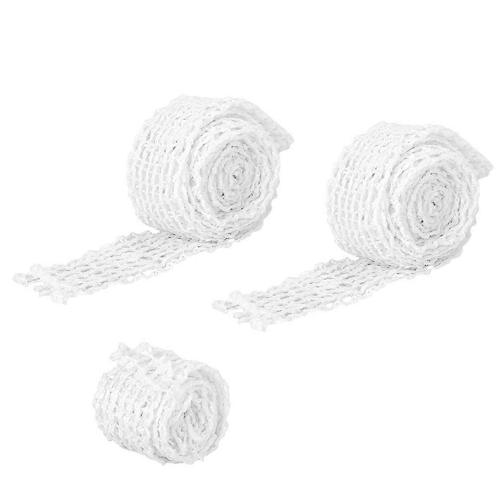 Elastic Netting For Meat Products Meat Nets Professional Sausage Nets Home Use Tying Pig's Feet 300x10cm 3Pcs