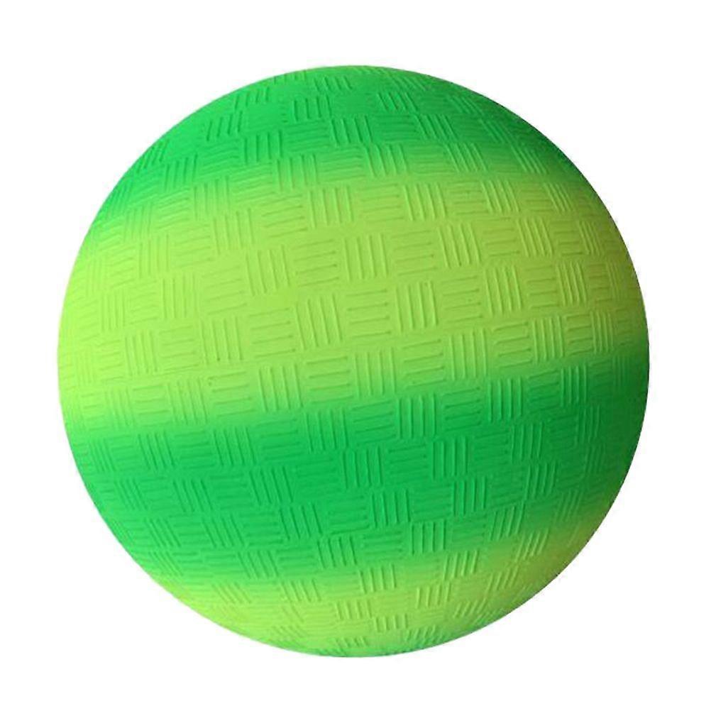 1PC 8.5インチ滑り止めレインボーボールPVCスポーツプレイボールキックボール羽ばたくボール子供のおもちゃ屋内屋外遊び場用