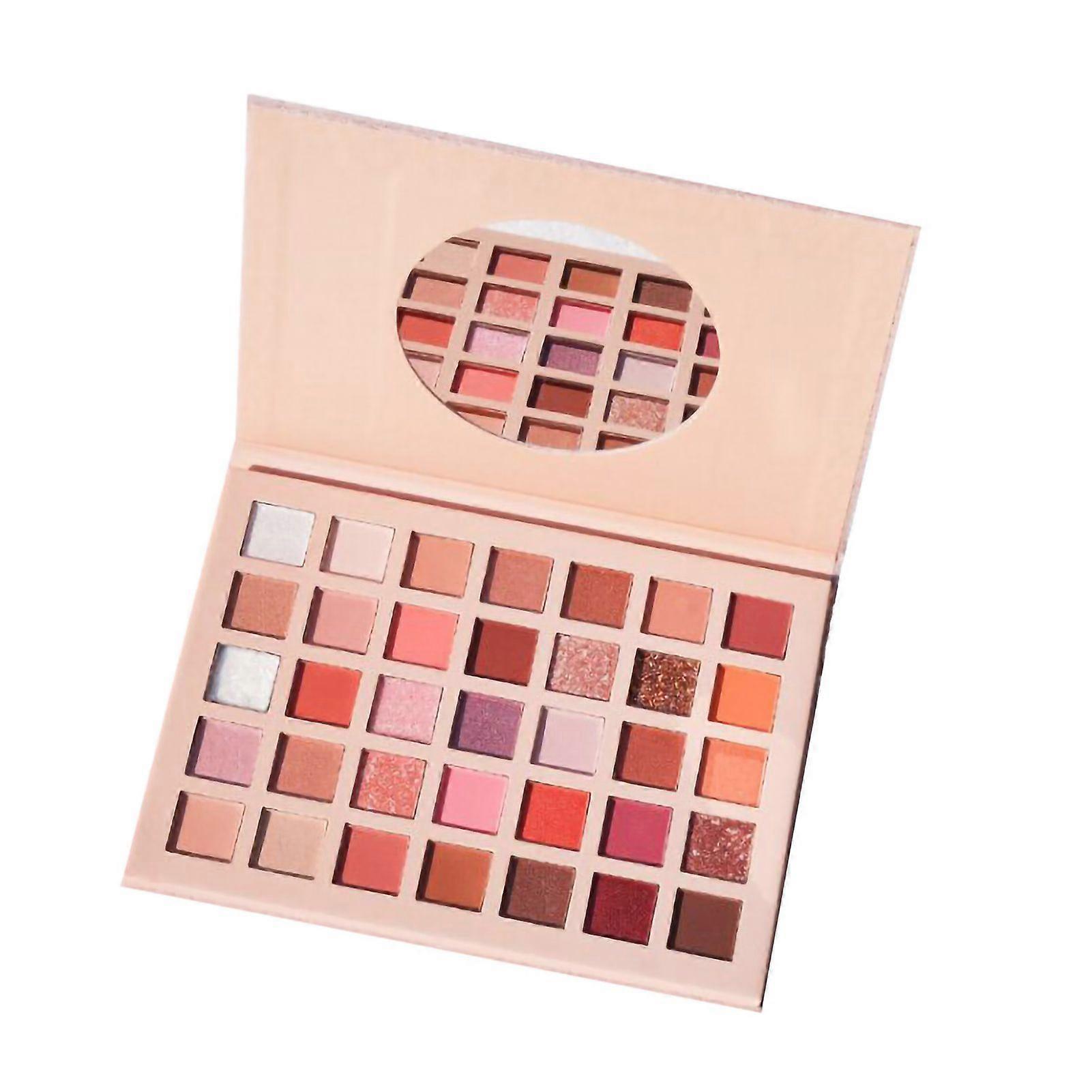 2025 Latest Model Eyeshadow Palette 35 Colors High Pigmented Long Lasting Matt...