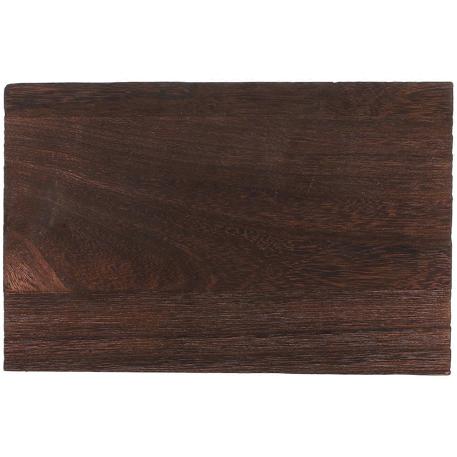 Natural Wooden Bathroom Tray with Footed Design for Countertop – Multifunctional Storage for Soap, Vanity Accessories, and Easy Cleaning