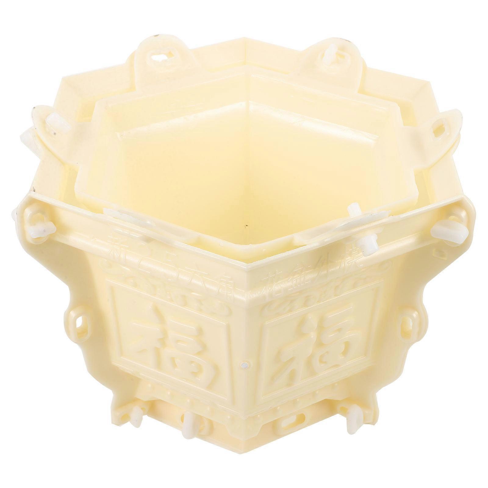 Vase Mold Planter Making Mold Family Users Roman Column Shape Reusable 1Pack