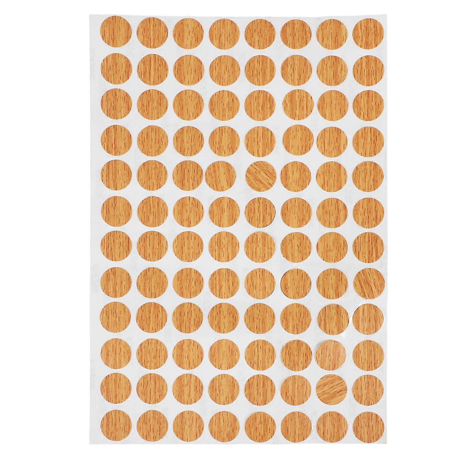 화장실 나사 커버 캡 가구 스티커 방수 미끄럼 방지 은폐 15mm 직경 96Pcs 시트