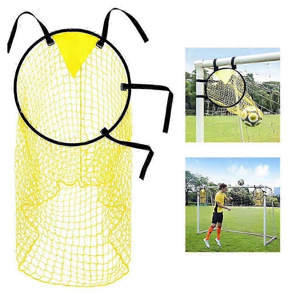 Soccer Training Shooting Net Equipment Training Goal Net Yellow