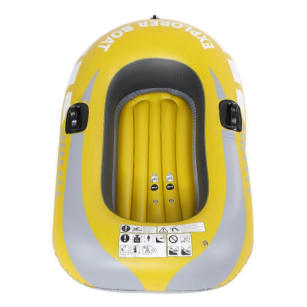 1 Person PVC Inflatable Kayak, Dinghy, Fishing, Drifting, Diving