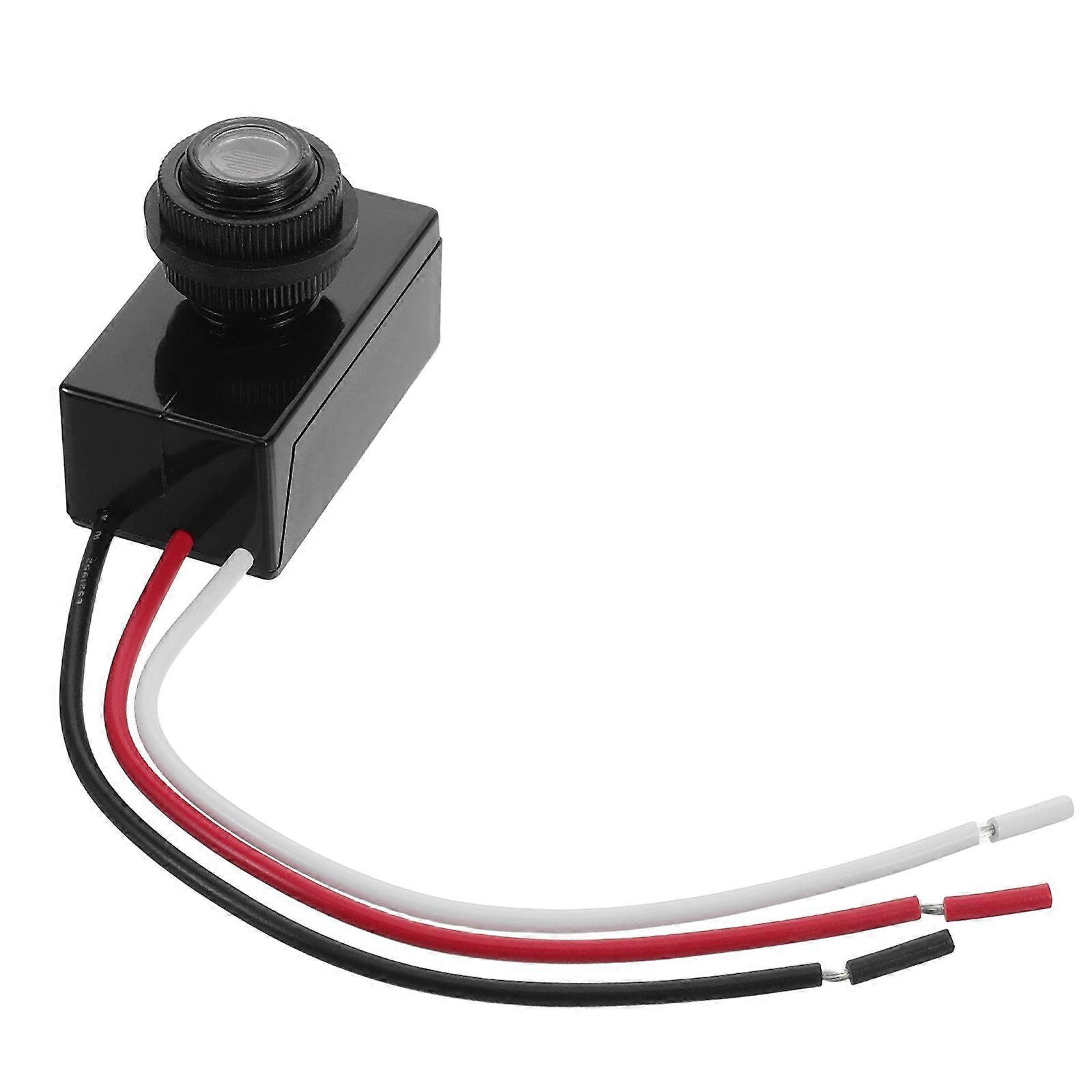 Automatic Light Control Sensor for Outdoor Street & Garden Lights | Dusk to Dawn Operation | Easy Installation | Photocell Switch with Overload