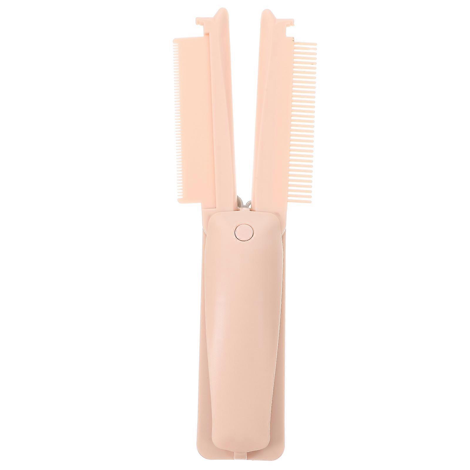 Cat Comb Three-In-One Multifunctional Folding Pet Comb for Dogs and Cats Detangling Home Use Pink 25.50X4.60X2.60CM Deshedding 1Set