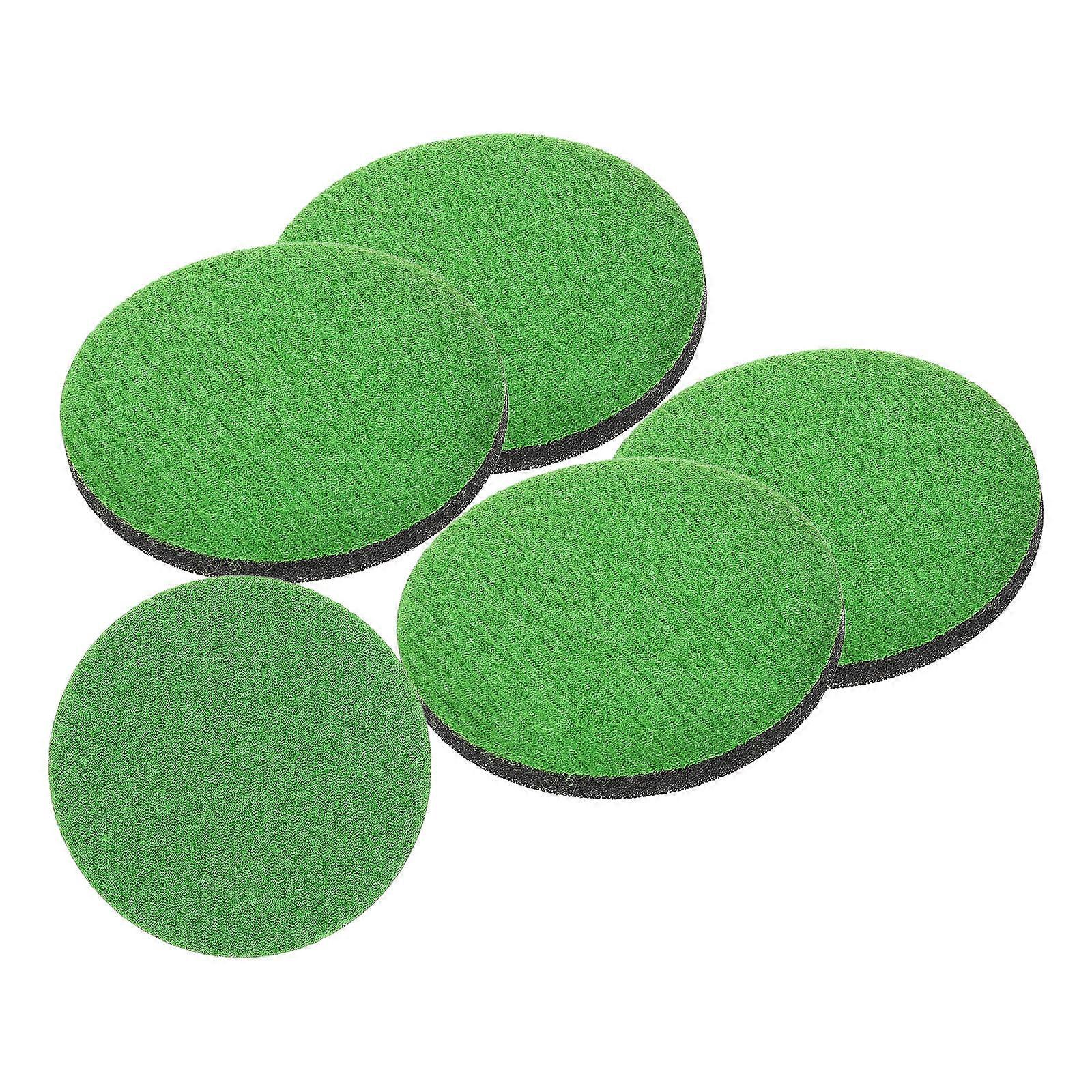 Windshield Scratch Remover Polishing Kit Car Glass Repair DIY Projects 2.87X2.87X0.20IN Round Shape 5Pcs