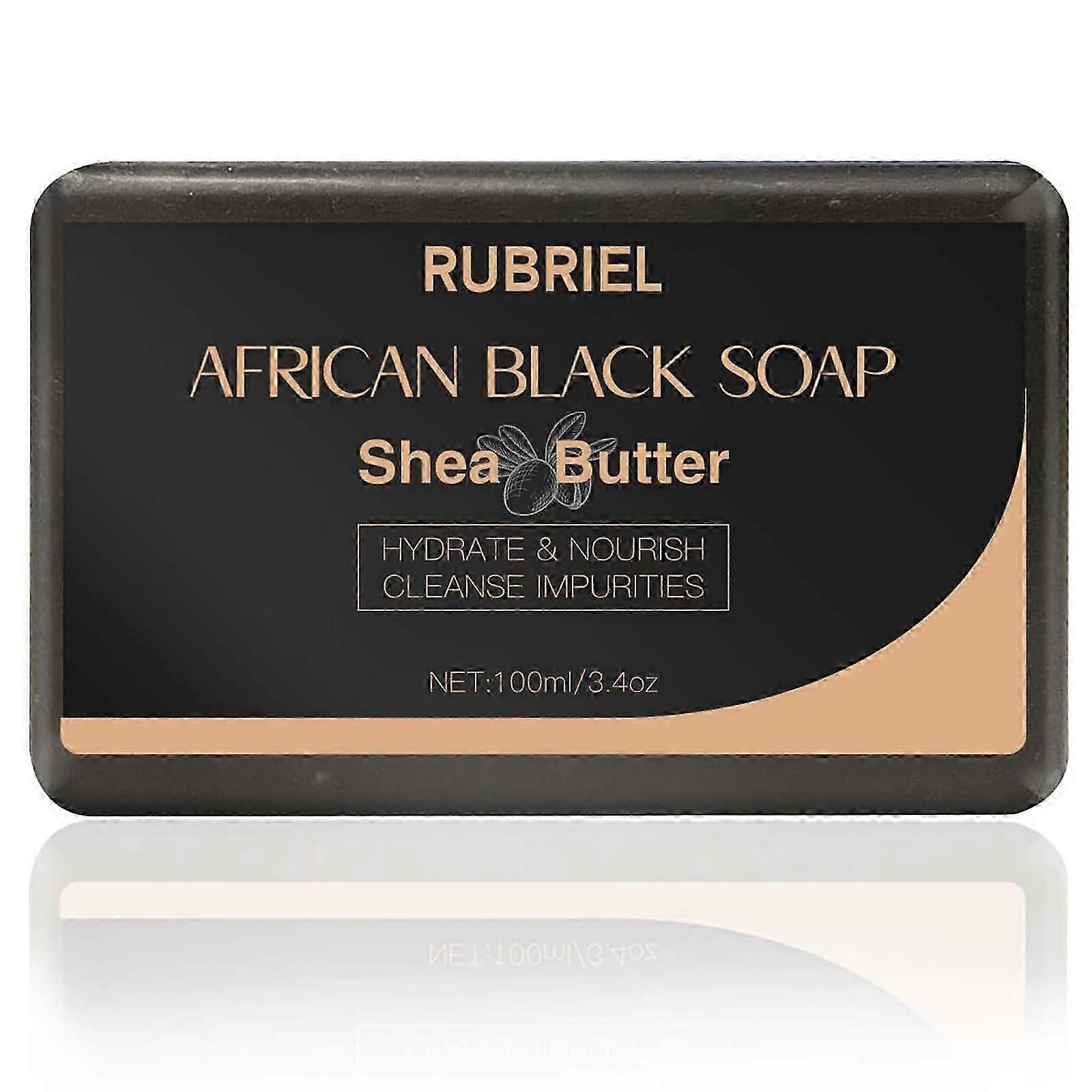 Rubriel Afrikansk Sort Sæbe-Yogo