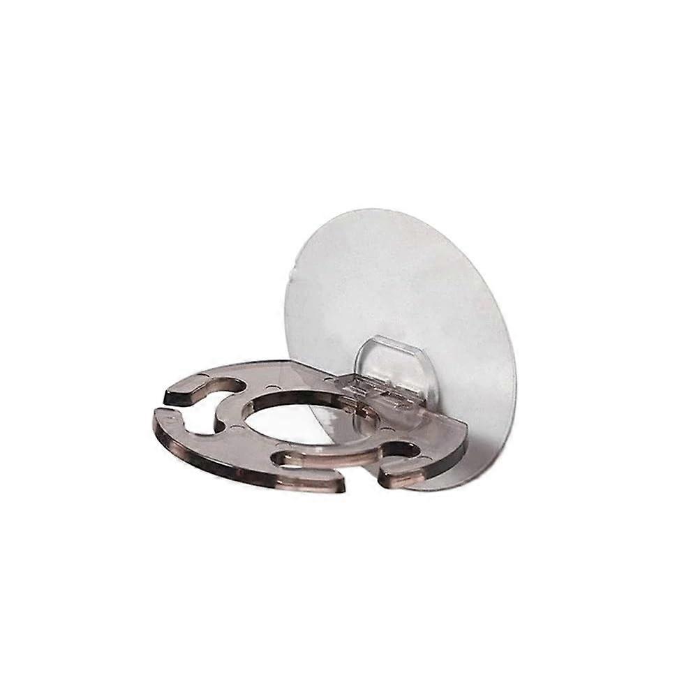 Gray Toothbrush Head Holder, Plastic Toothbrush Holder for Toothpaste and Razor Storage, 1 Piece