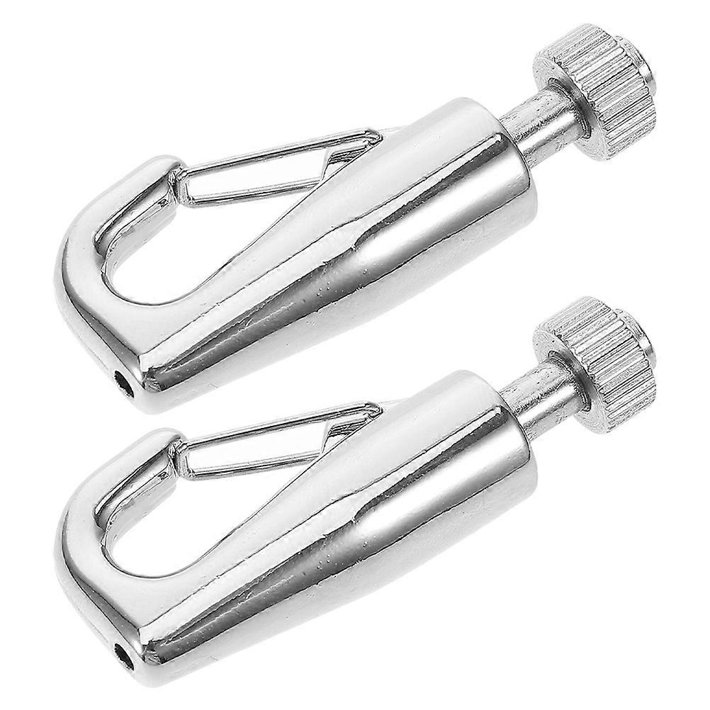 Invisible Picture Rail Hooks Versatile Use Adjustable Hanging System for Gallery Exhibitions Aluminium Alloy 5.00X2.00X2.00CM 2PCS