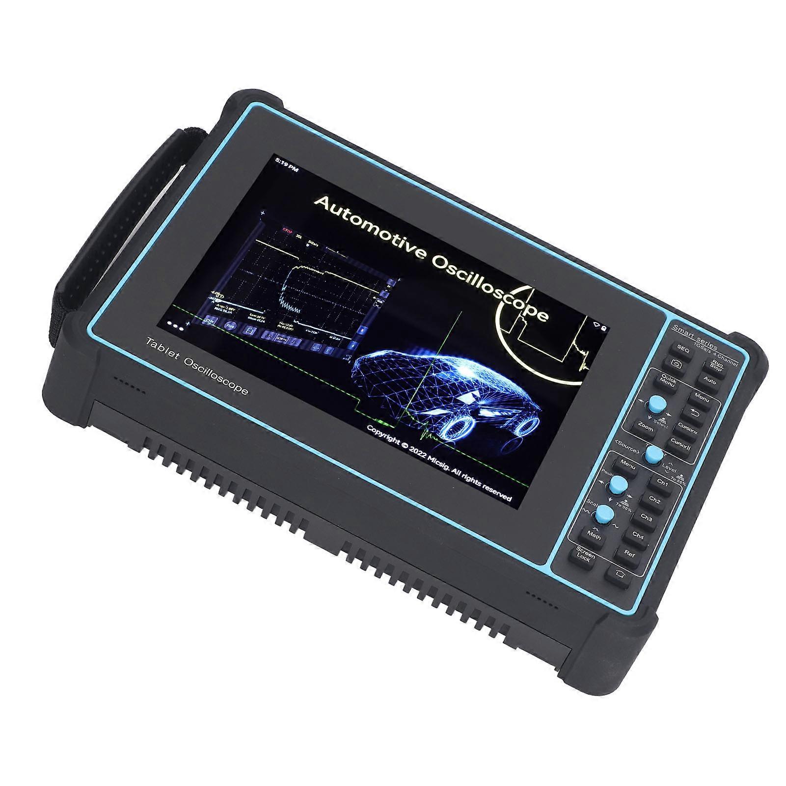 Tablet Oscilloscope 100MHz 4 Channel 70Mpts 1GSa/s 8in LCD Touch Screen Digital Oscilloscope