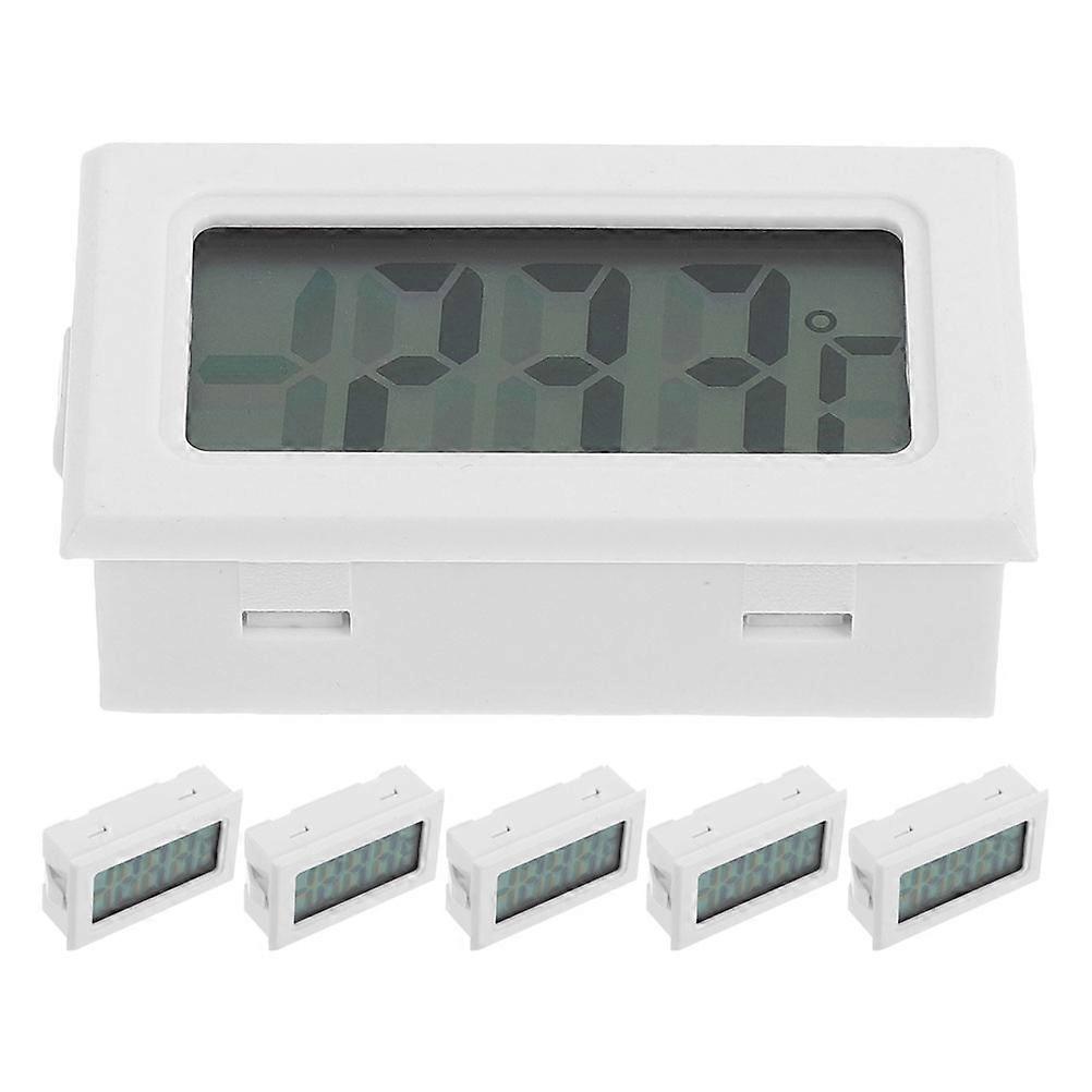 Display Digital for House High Precision Measurement Outdoor Use Plastic 4.80X2.80X1.50CM 6Pcs
