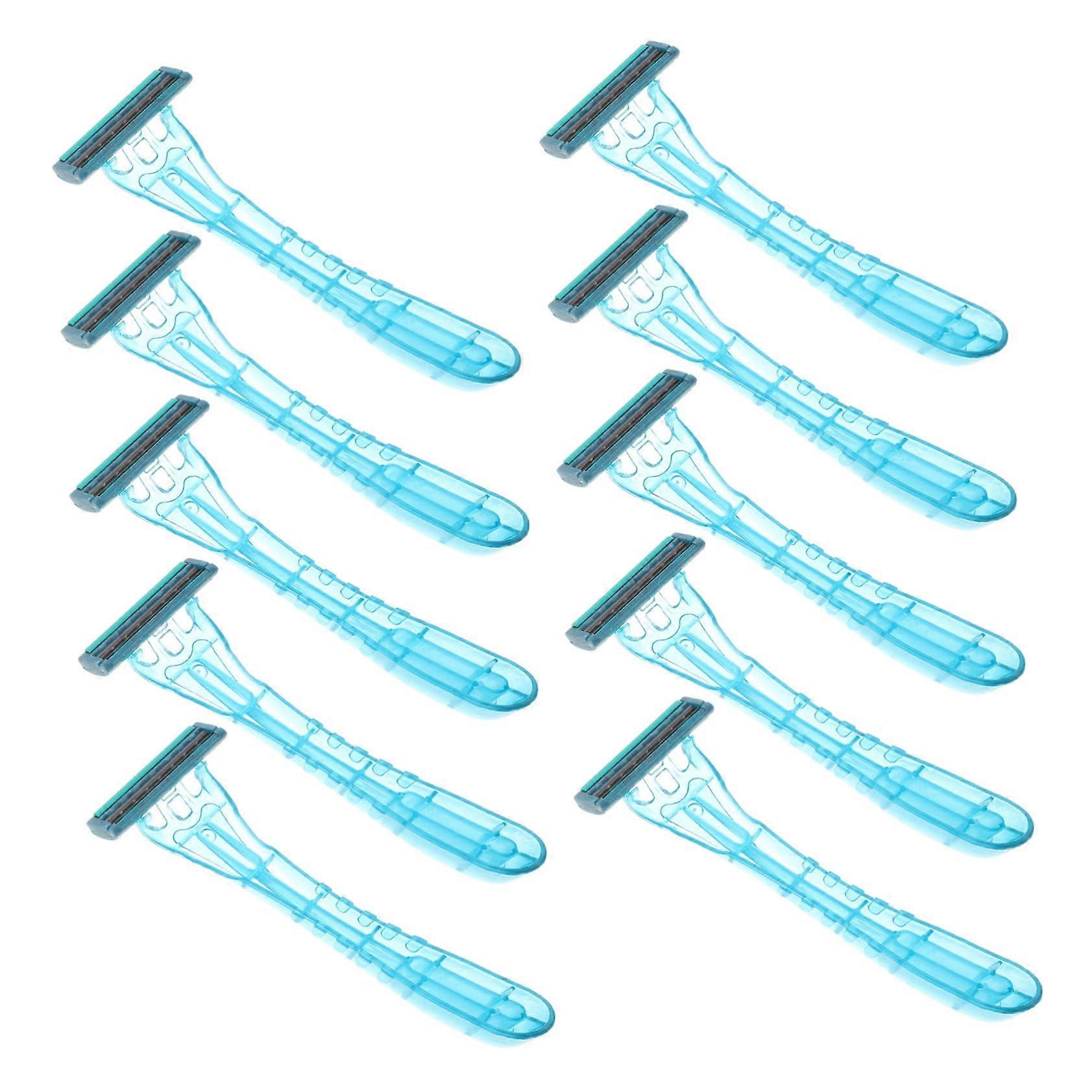 Pack of 20 Disposable Razors for Hotels, Travel, Comfortable Beard Razors for Men