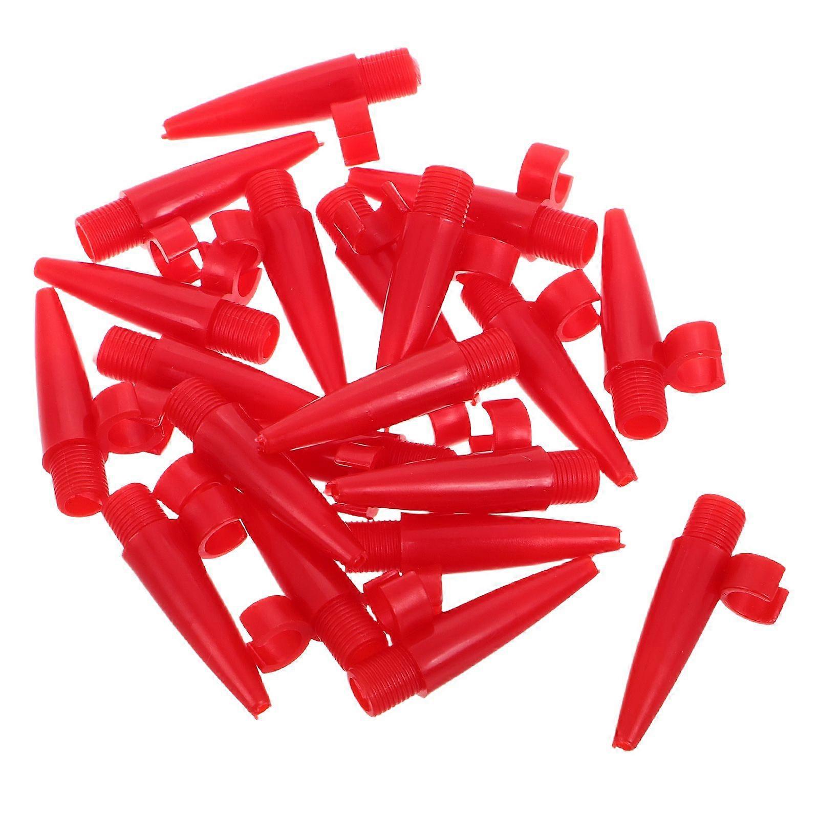 50pcs Inflatable Pump Nozzle: Portable Plastic Hand Air Pump Replacement Nozzles For Inflatable Balls - Compact For Easy Use And Carry