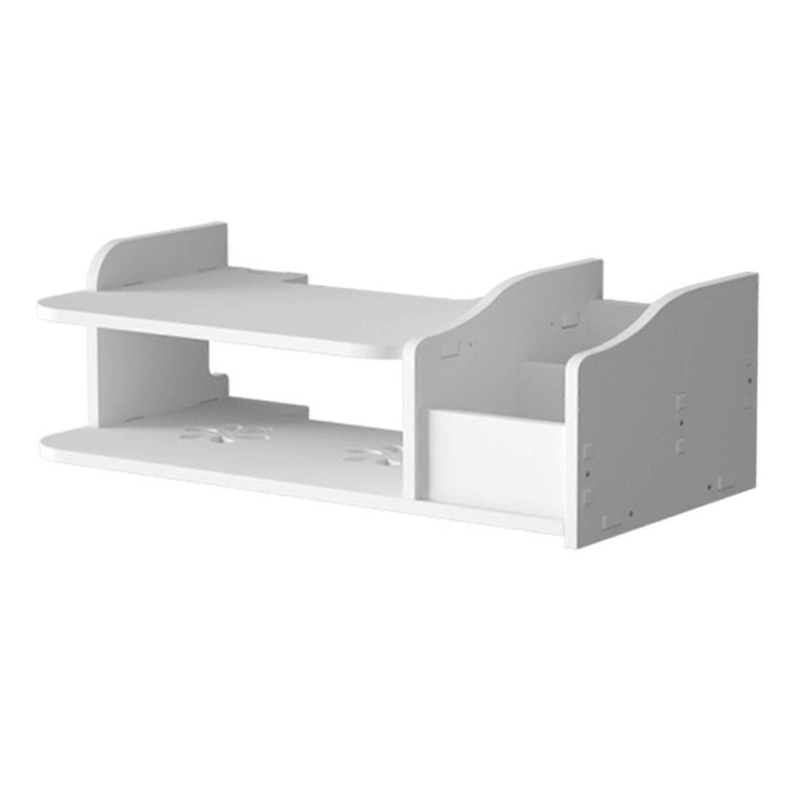 Wall Mount Storage Shelf for TV Box, Router, Set Top Box, Mini PC, and DVD Player