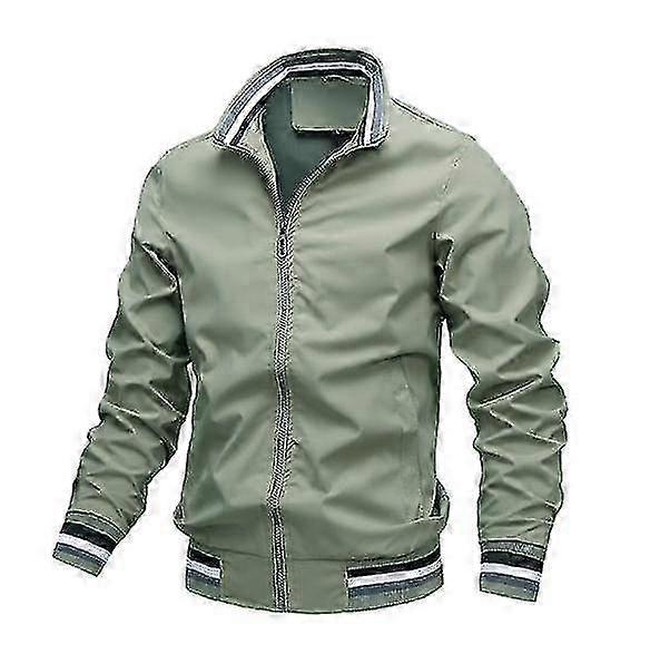 Men's Casual Sports Solid Color Jacket