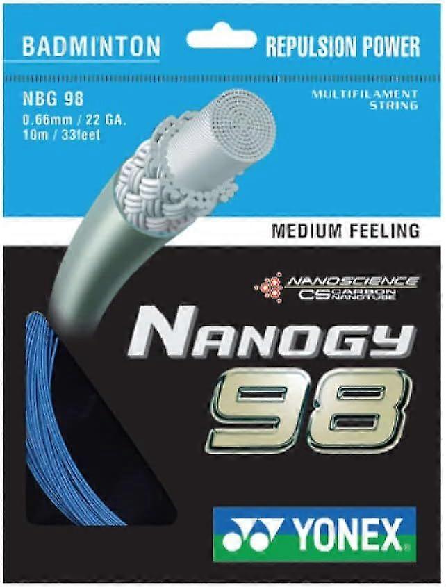 Medium feel badminton string blue badminton racket string durable and high elasticity bg98