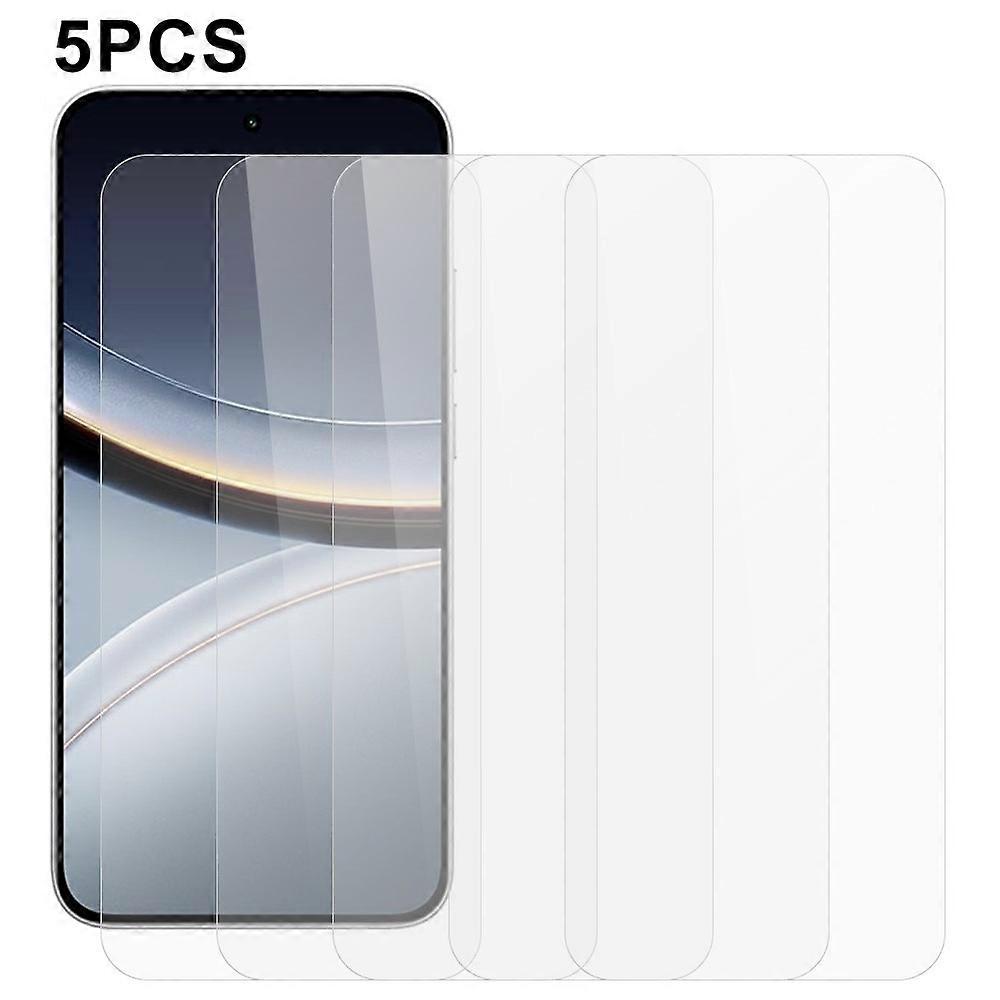 5Pcs Compatible For Xiaomi Poco F7 5G Front Screen Protector 0.3mm 2.5D Tempered Glass Clear Film
