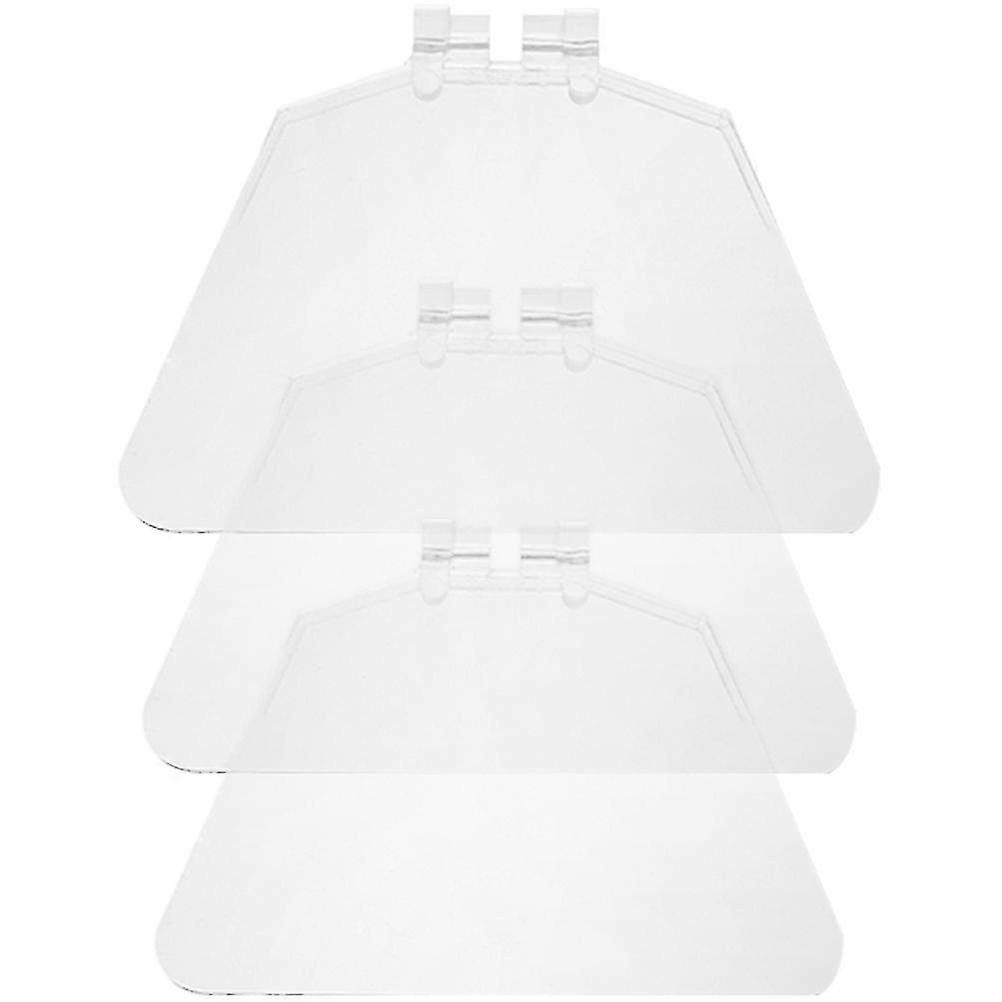 3 pcs Clear Eye Shields for Bench Grinder Protection