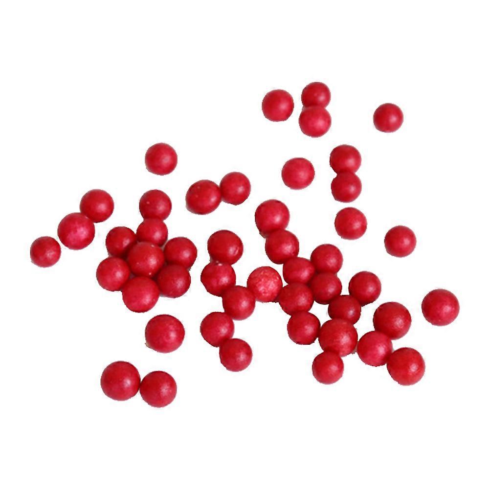 Fake Berry Artificial Berry Ornament For Crafting Round 100Pcs