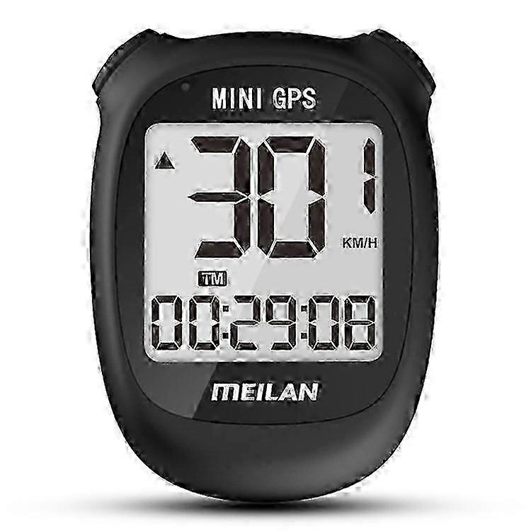MEILAN M3 Mini GPS Cycling Computer with IPX5 Waterproof Smart Speedometer and 1.7-inch Display Screen