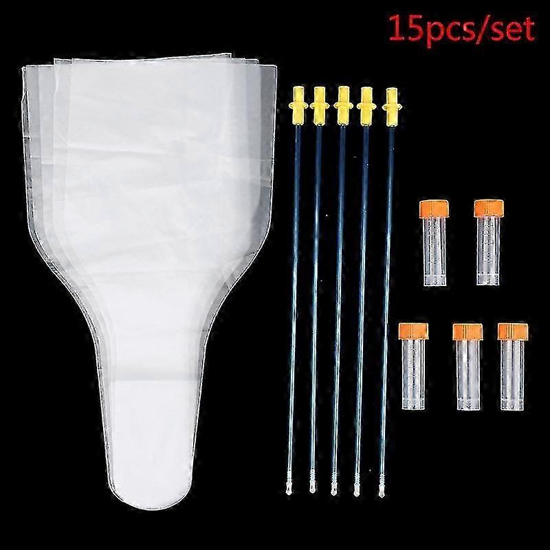 15pcs Dog Artificial Insemination Tool Ai Breed Feed Whelp Catheter Rod Hfmqv