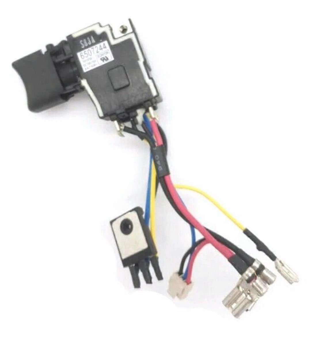 6507244 DHP458 Power Switch DHP448 DDF458 DDF448 BHP458 BHP448 BDF458 BDFM9 Replacement Part