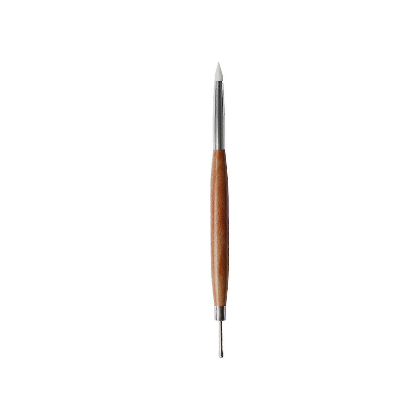 Multi Purpose Double Tip Silicon Gel Polish Dotting Tip For Advanced Nail Carving And Professional Quality Gel Blending Multicolor