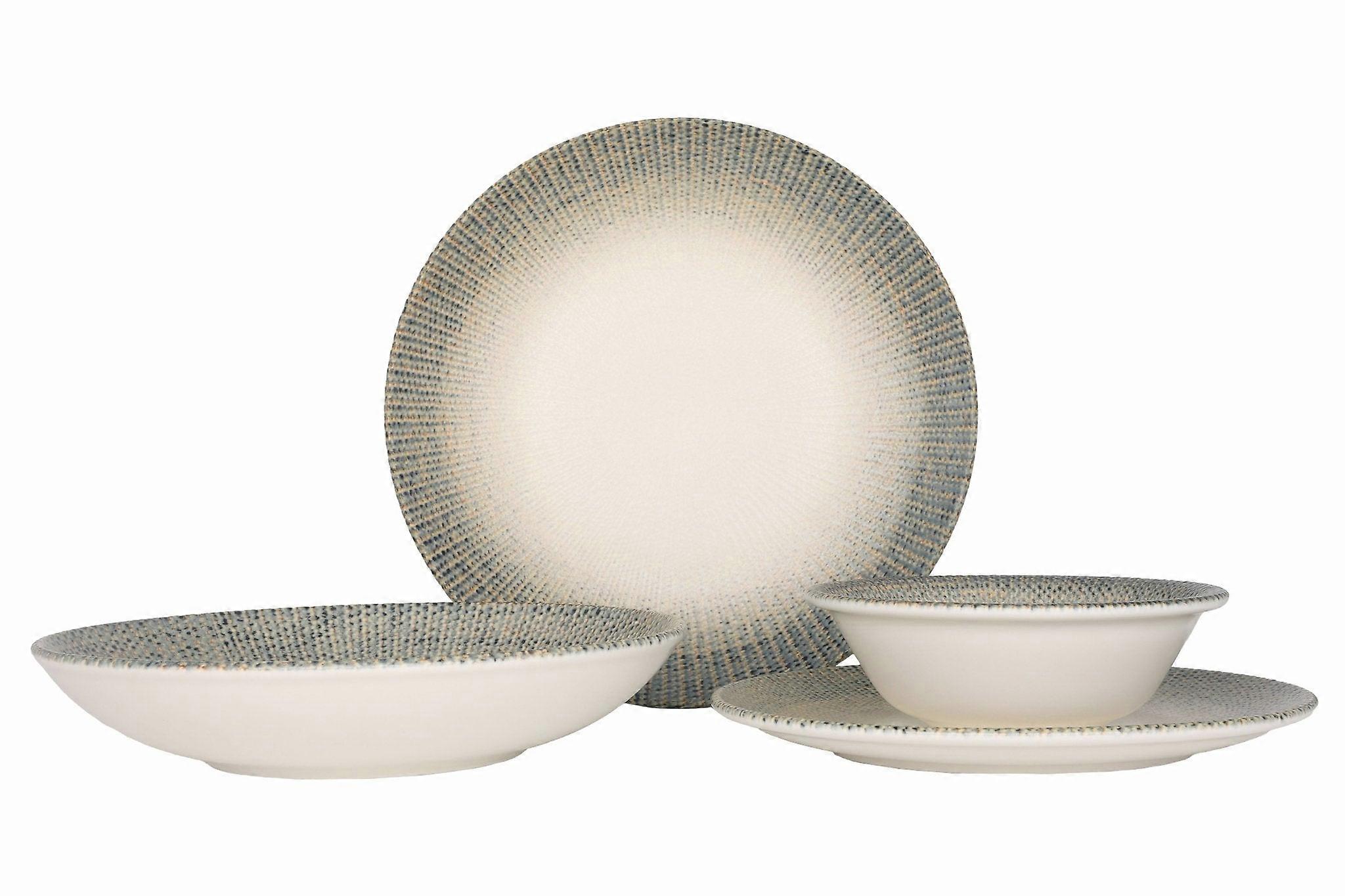 Bonna Dinnerware Set (Large) - Sway - 24 pieces - 6 persons - Porcelain