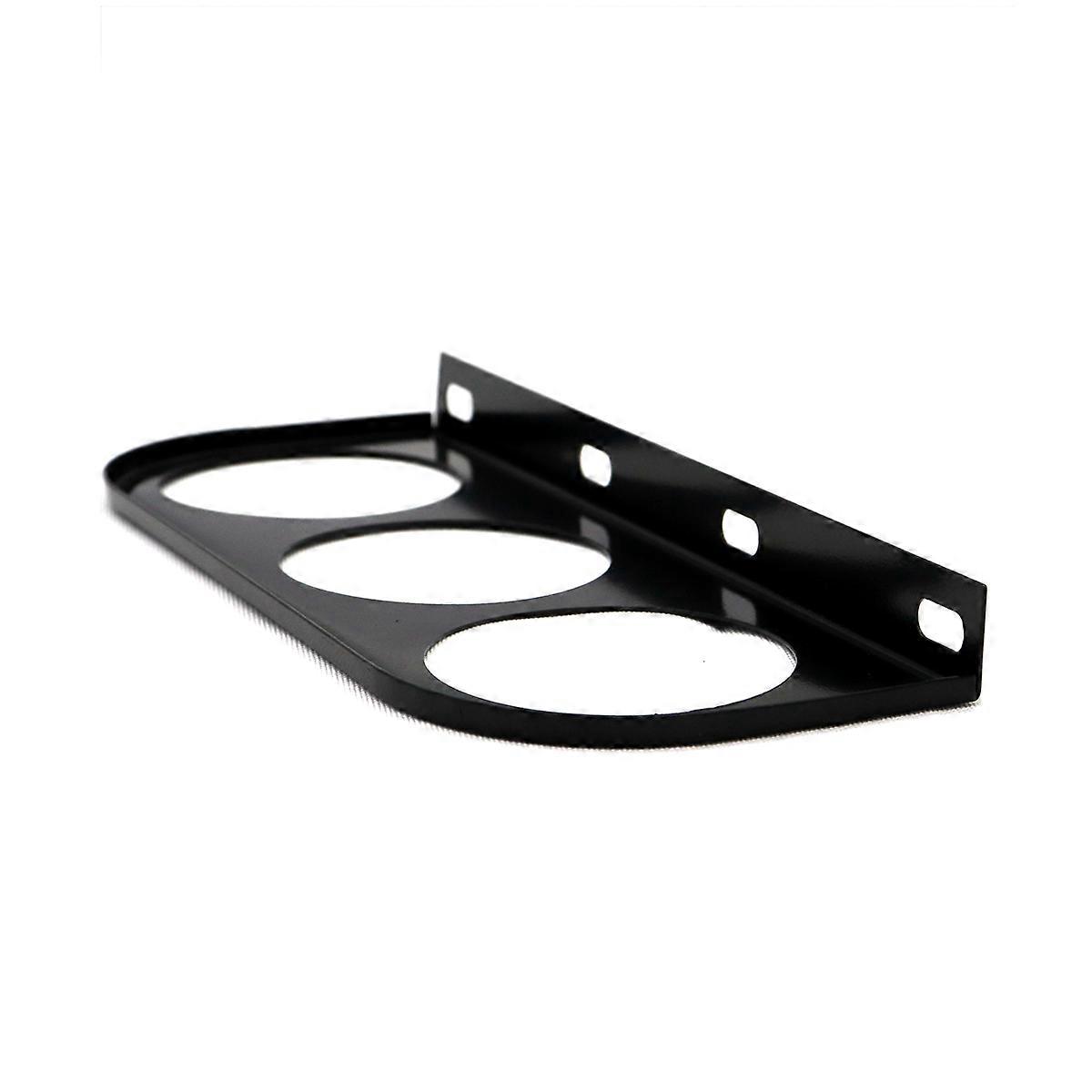 Gauge Distance Bracket Car Gauge Holder Black Rectangular Iron Protect Car Meter 1Set