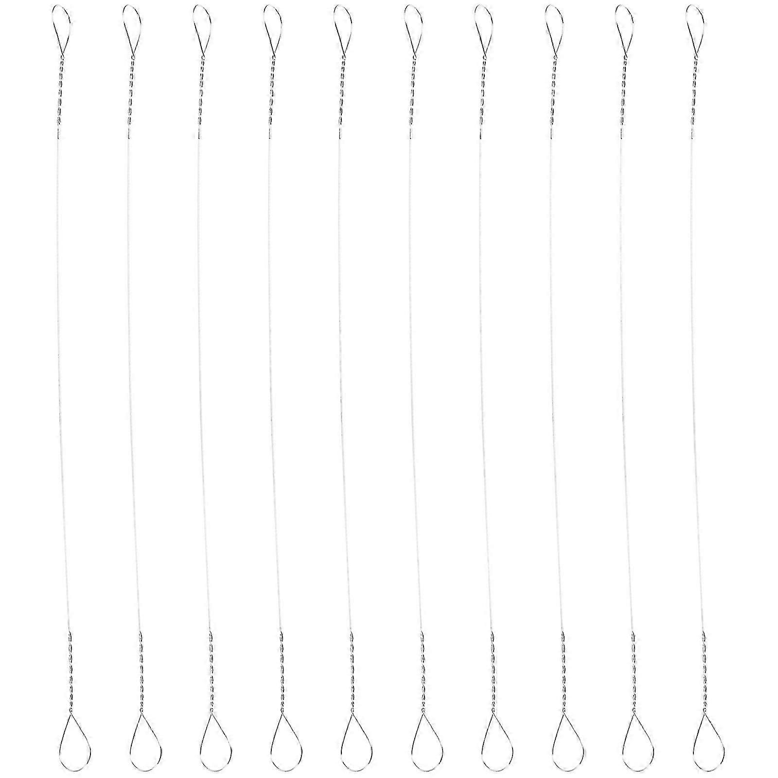 10pcs Sturdy Cheese Slicer Wire Stainless Steel Cheese Cutter Wire Replacement Kitchen Supply