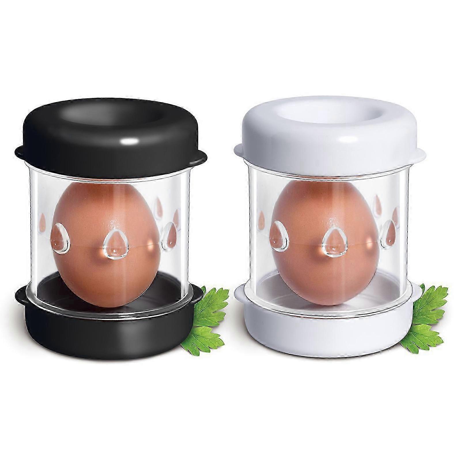 2pcs Egg Peeler Manually Egg Sheller,Egg Peeler Tool for Hard Boiled Egges Removes the Shell of Your Eggs Easily and Quickly. Egg Separator Shell