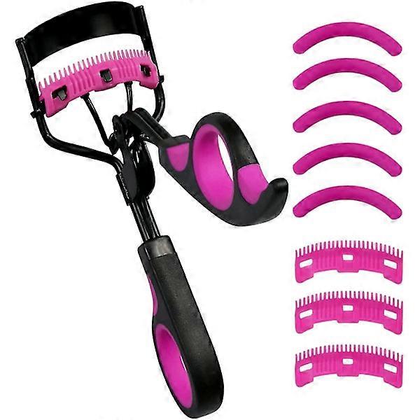 Eyelash curler with comb