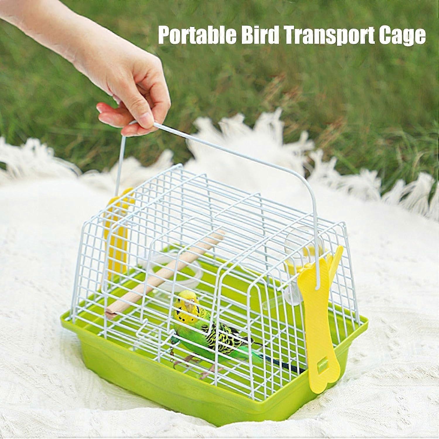 Bird Transport Cage, Portable Transport Cages for Birds on the Go ... - Portable Floor Mounted Bird Enclosure