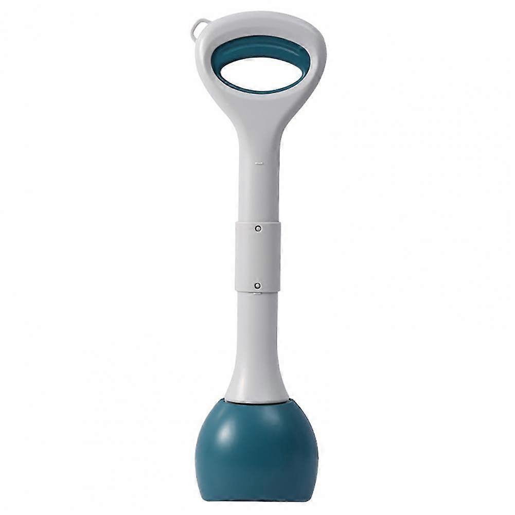 Environmentally Friendly Pet Pooper Scooper Lightweight Foldable Long Handle Waste Cleaner for Dogs and Cats Green Color