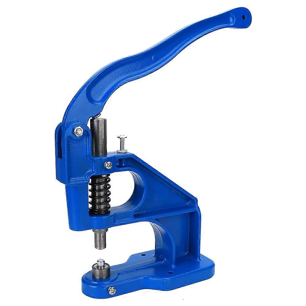 Heavy Duty Grommet Machine Hand Press Tool Kit 3 Die & 1500 Silver Grommets Eyelet