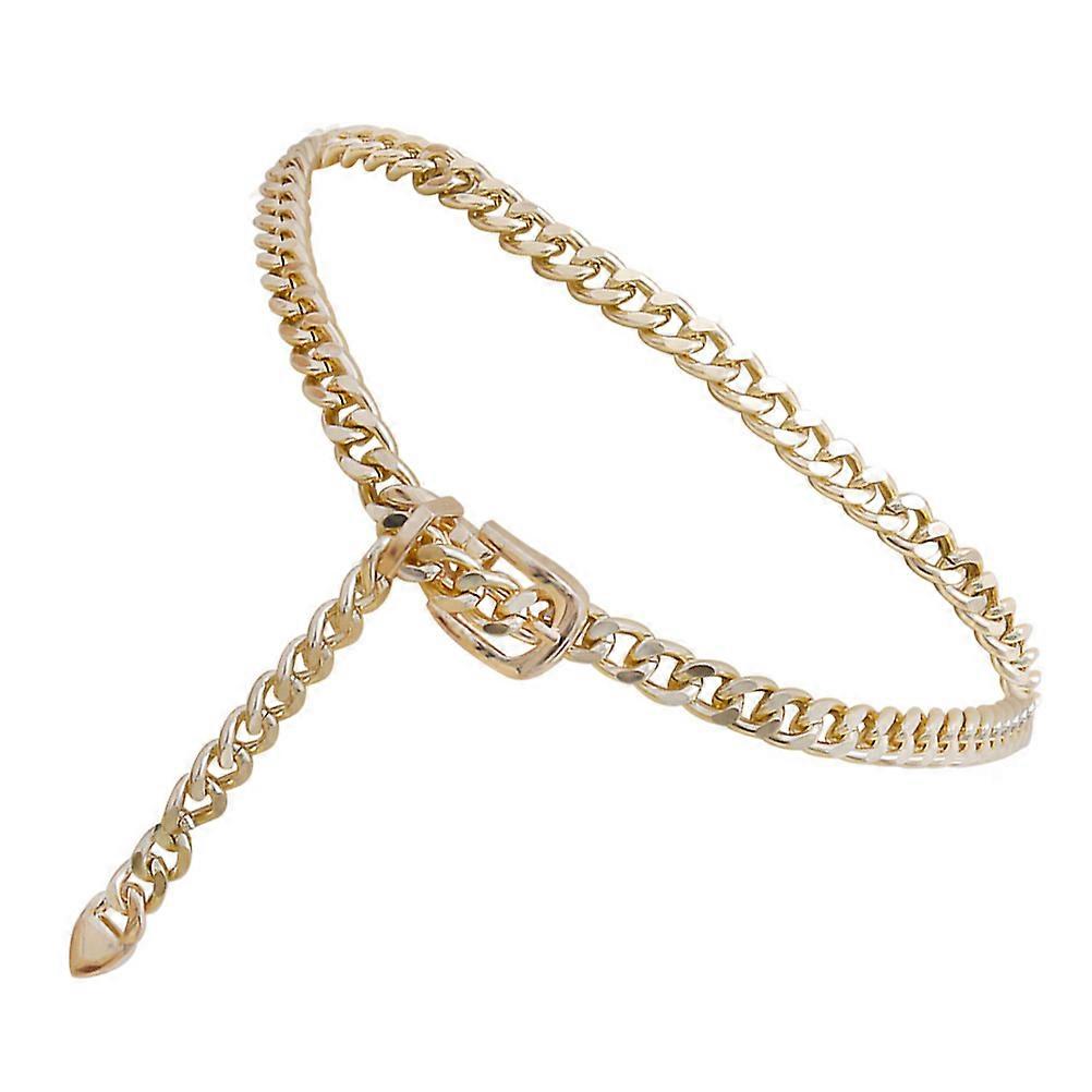 Punk Style Waist Chain Belt for Women – Stylish Accessory for Jeans, Parties & Performances, Easy to Attach Body Chain for Daily Wear