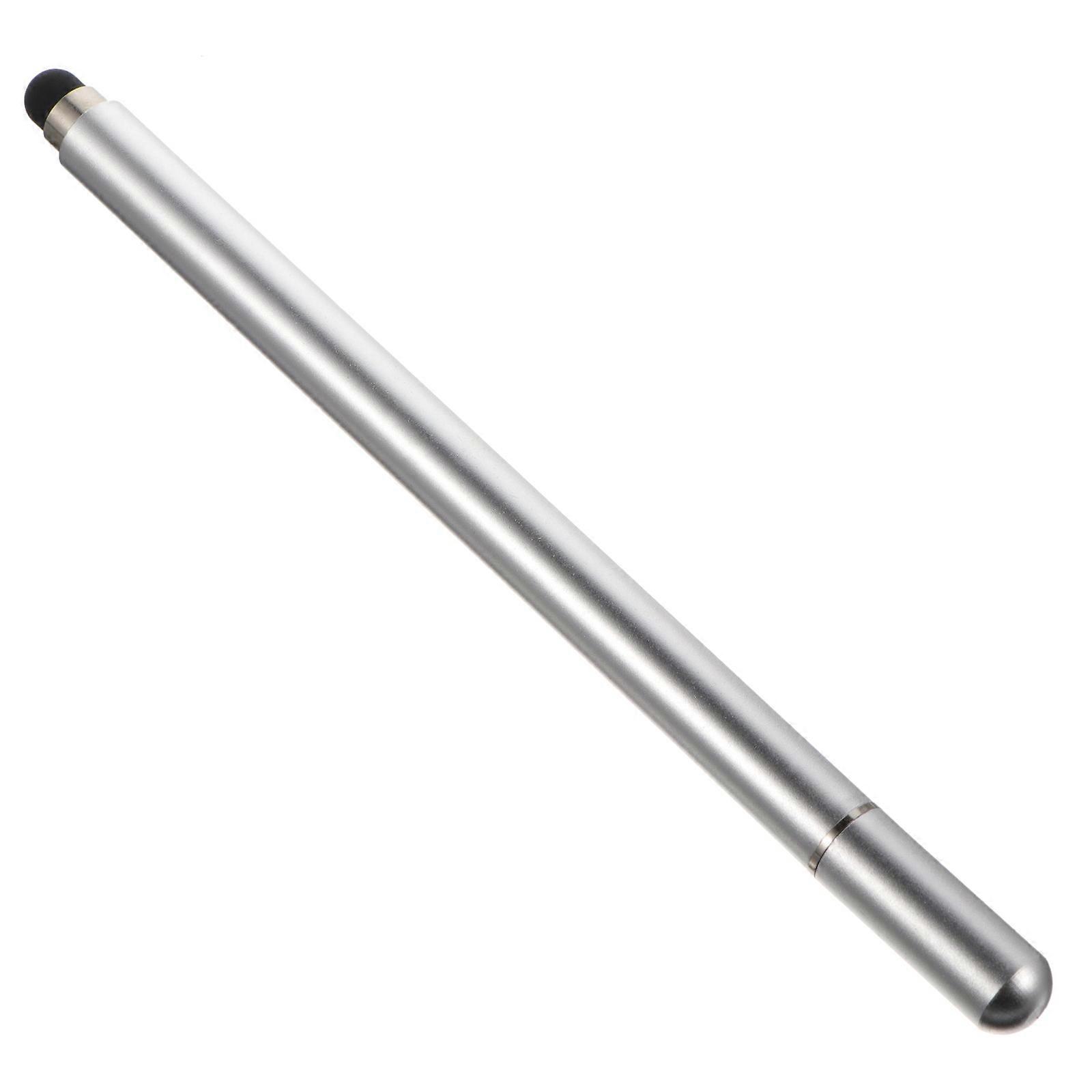 Tablet Writing Tool Stylus Pen Fine Tip Magnetic Attachment For Everyday Use Durable Alloy 14.5CM Silver 1Pcs