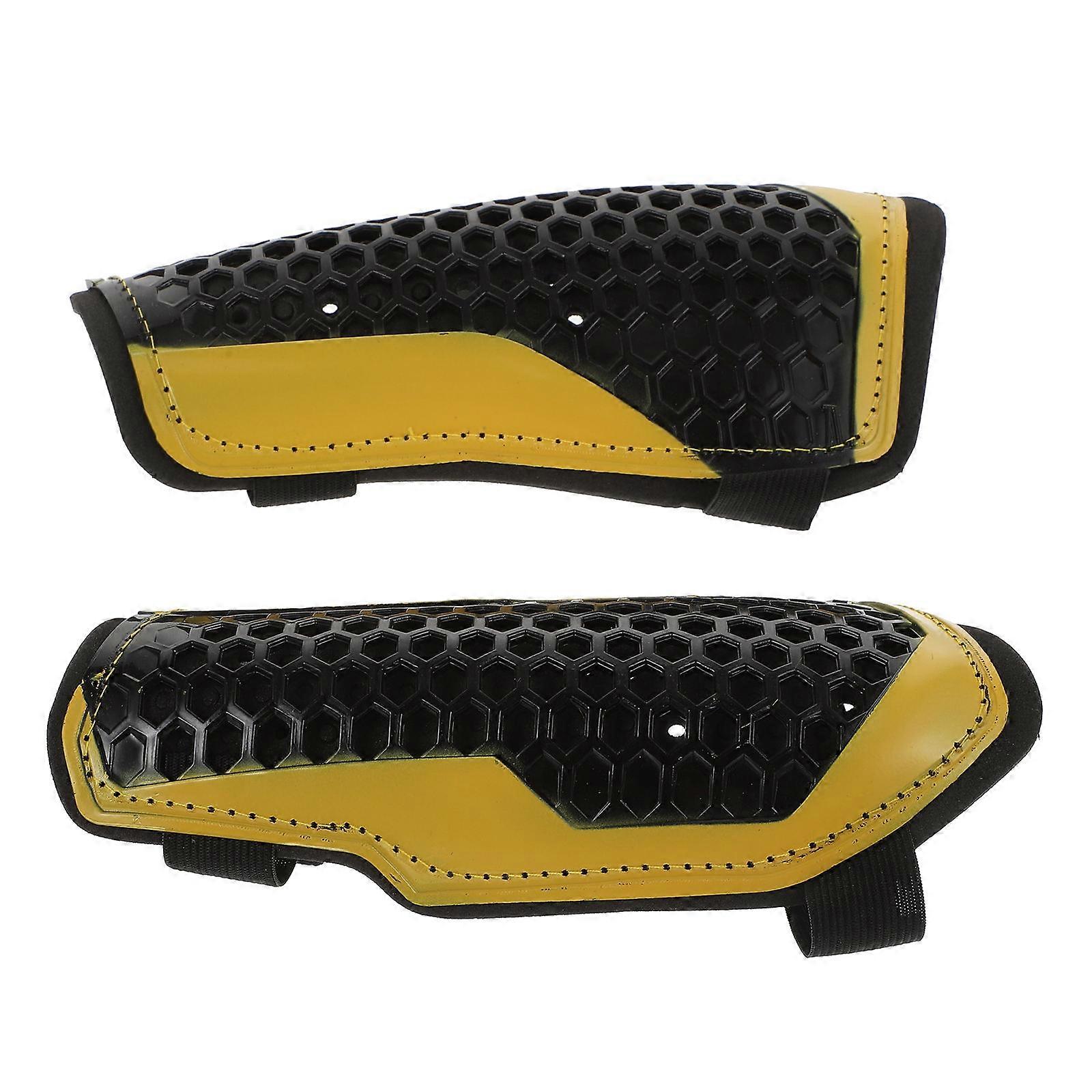 Durable Resin Soccer Pads for Protection Comfortable and Breathable Adult Shin Guards 1 Pair