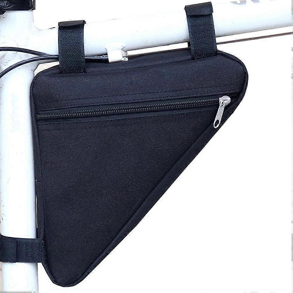 Bicycle Saddle Bag, Triangular Storage Bag, Bicycle Under Seat Frame Saddle Bag